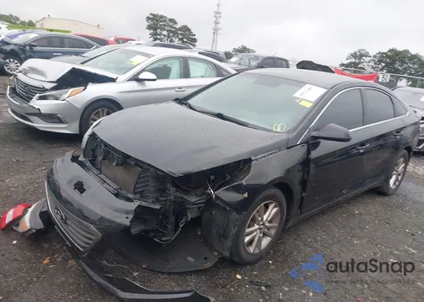 2016 Hyundai Sonata Se from USA, damaged, VIN 5NPE24AF0GH384322